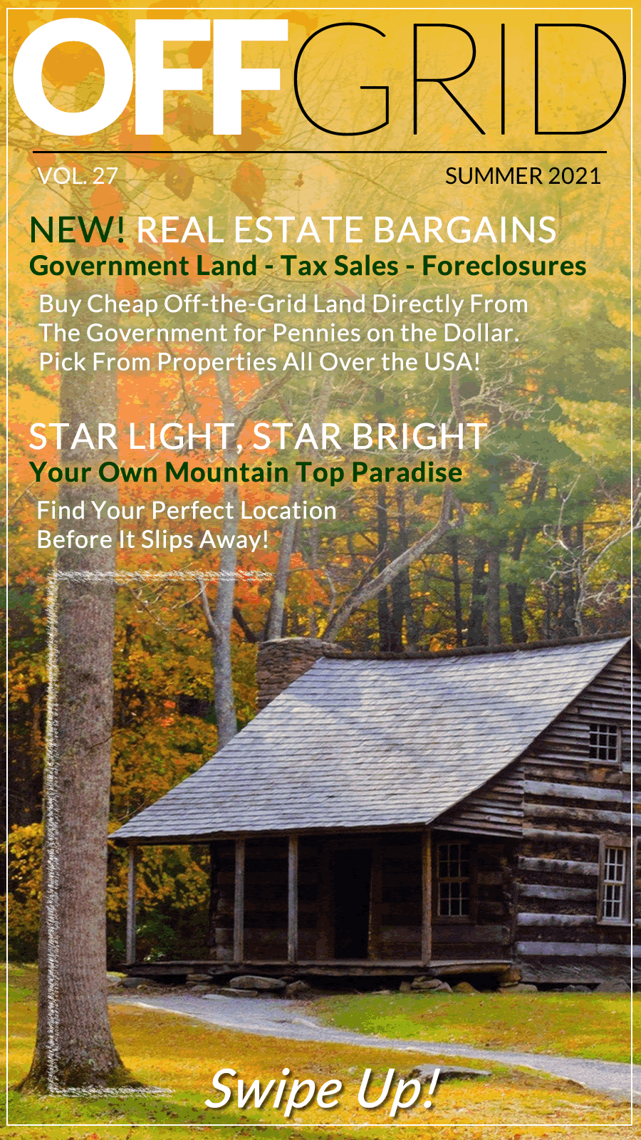 Cheap Off Grid Real Estate